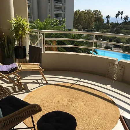 Appartement Tout Confort Vue Mer Antibes Extérieur photo